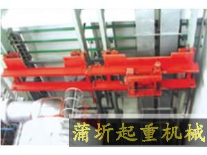 過軌起重機是兩部分獨立軌道之間實現(xiàn)物品轉(zhuǎn)移的一種專用起重機，典型應用于磨煤機的檢修，立體倉庫物品的轉(zhuǎn)移。
